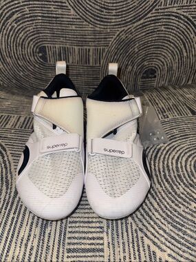 Nike SuperRep Cycling Sneakers - White & Black Sz 7.5 Athleisure